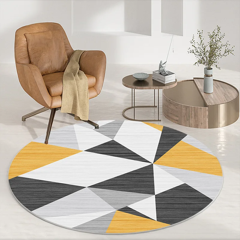 Commercial Kitchen Floor - Simple Geometric Rug Bedside Sofa Soft
