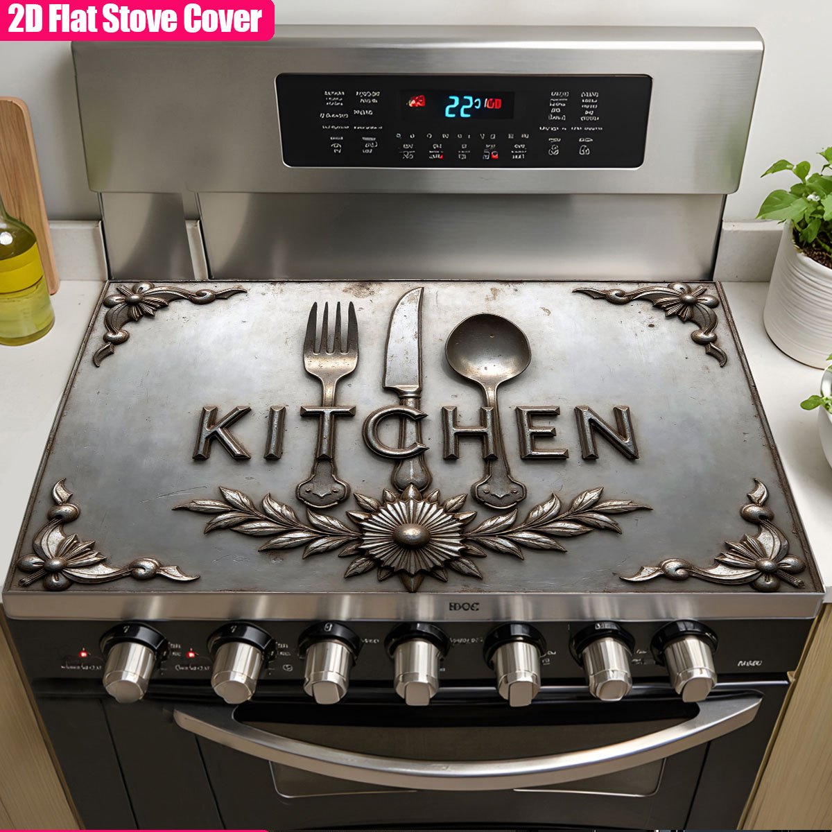 Commercial Kitchen Induction - Heavy Duty Metal Stove Top Cover