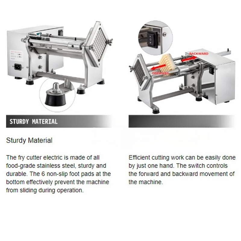 Electric Potato Chip Machine C - огляд і ціна Commercial Kitchen Plumbing