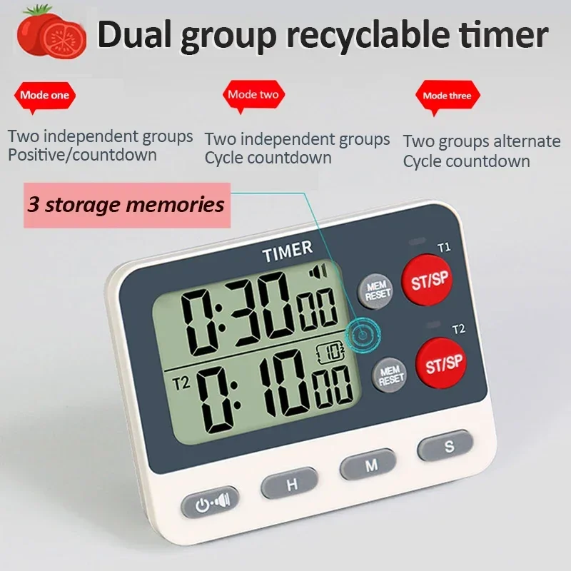 Digital Kitchen Timer Dual Gro - огляд і ціна Commercial Kitchen Timer