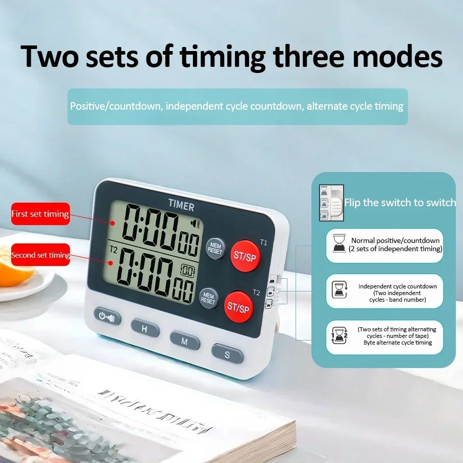 Digital Kitchen Timer Dual Gro - огляд і ціна Commercial Kitchen Timer