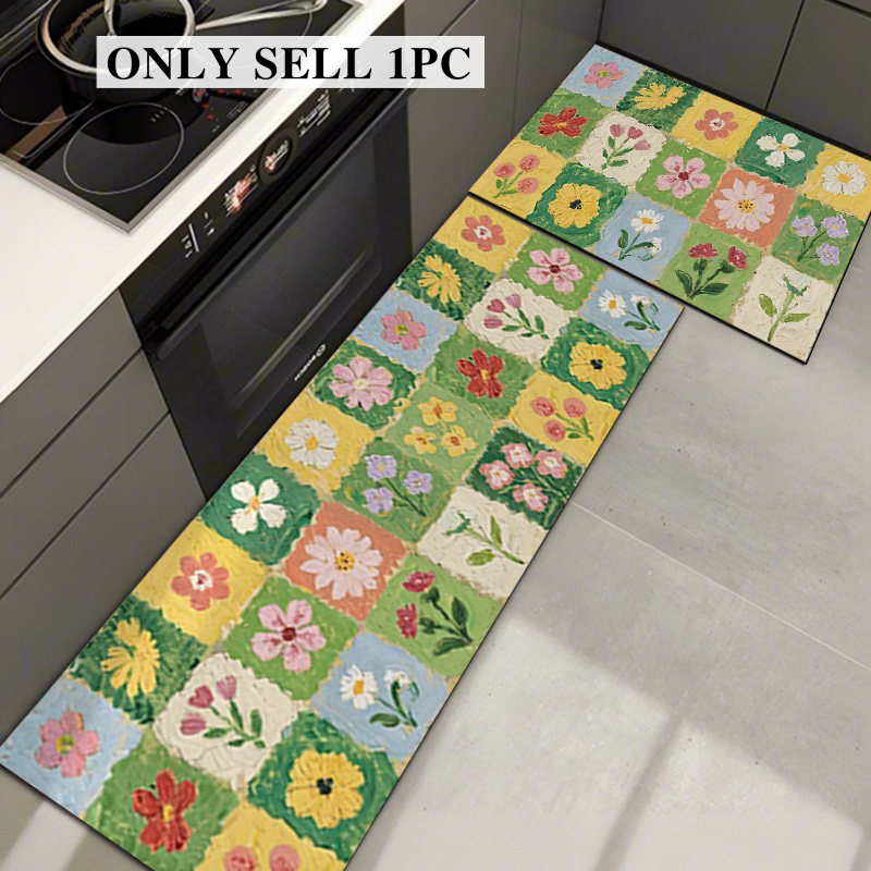 Kitchen Rug Pvc Waterproof Lea - огляд і ціна Commercial Kitchen Floor