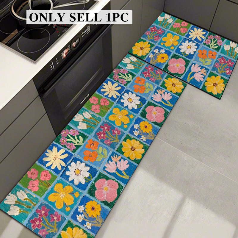 Kitchen Rug Pvc Waterproof Lea - огляд і ціна Commercial Kitchen Floor