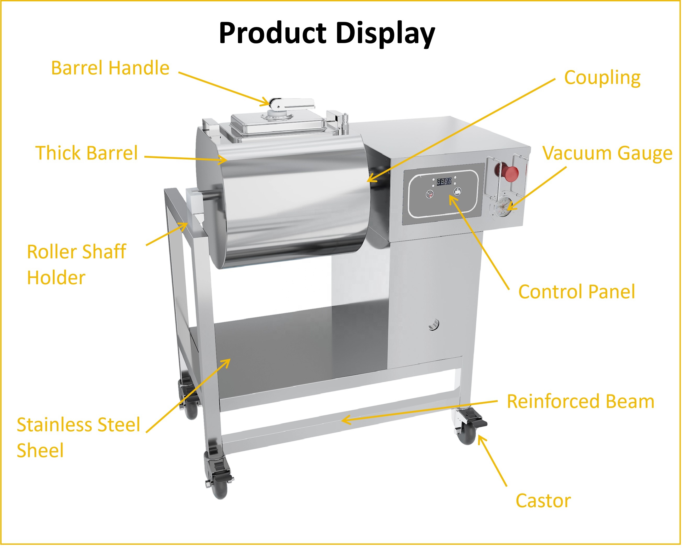 40L Commercial Kitchen Vacuum  - огляд і ціна Commercial Kitchen Machinery