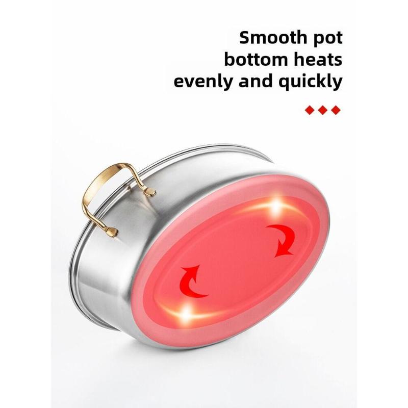 New Oval Shape 410 Stainless S - огляд і ціна Commercial Kitchen Induction