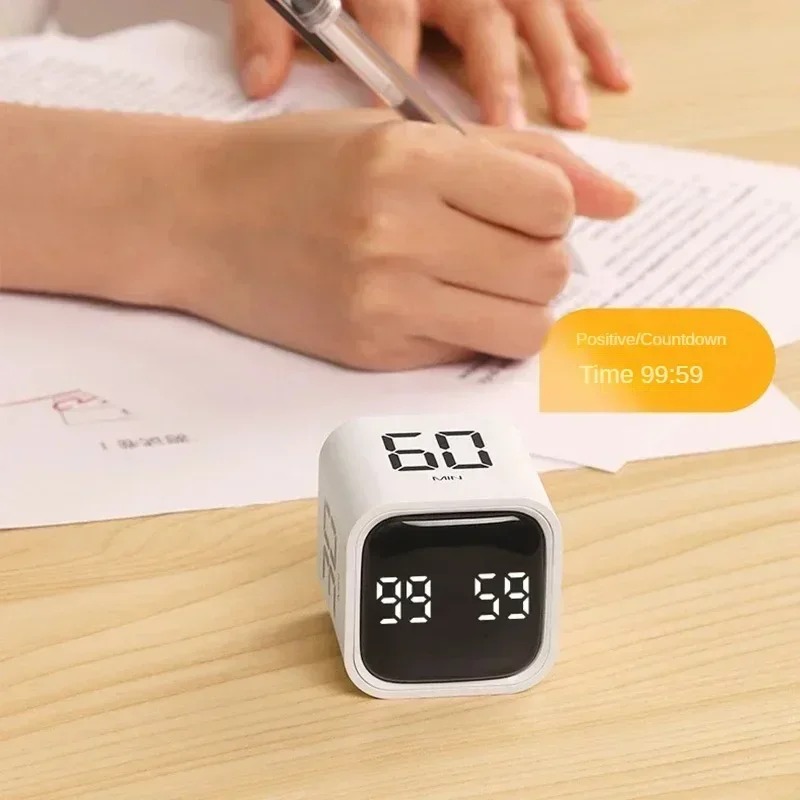 Portable Gravity Flip Cube Tim - огляд і ціна Commercial Kitchen Timer