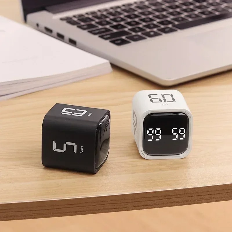 Portable Gravity Flip Cube Tim - огляд і ціна Commercial Kitchen Timer