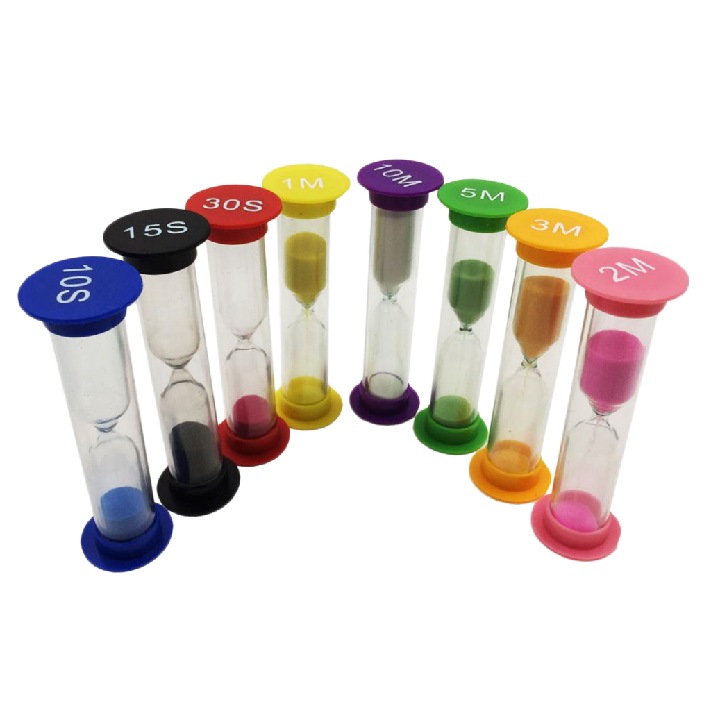 8 Pack Sand Glass Clock Tea Ti - огляд і ціна Commercial Kitchen Timer