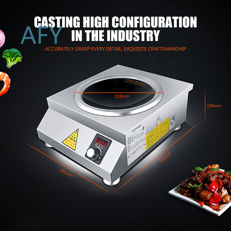 High Power 6000W Induction Coo - огляд і ціна Commercial Kitchen Induction