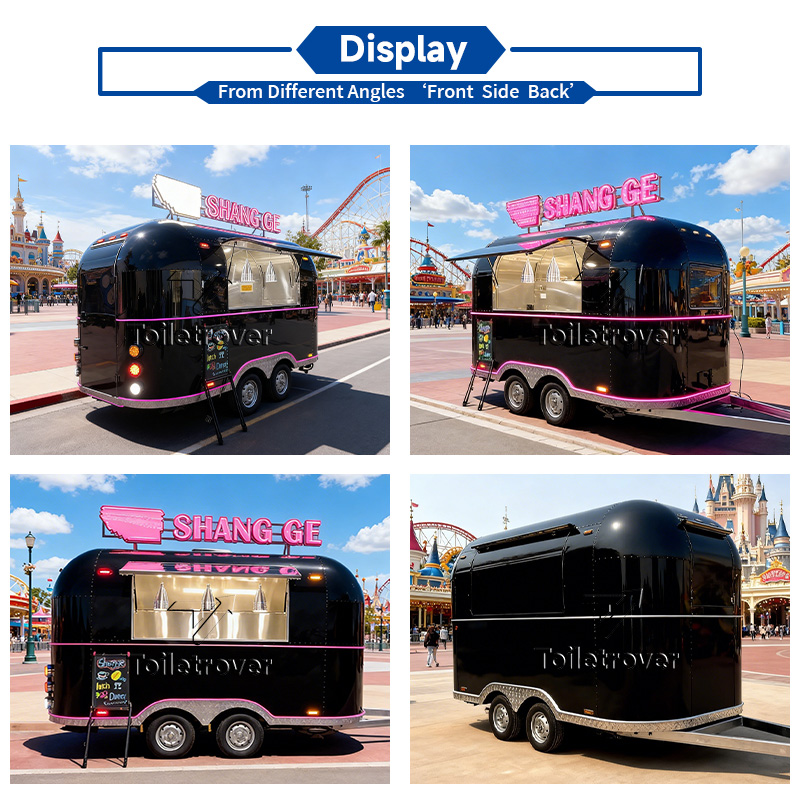 Outdoor Street Catering Traile - огляд і ціна Commercial Kitchen Units For Sale