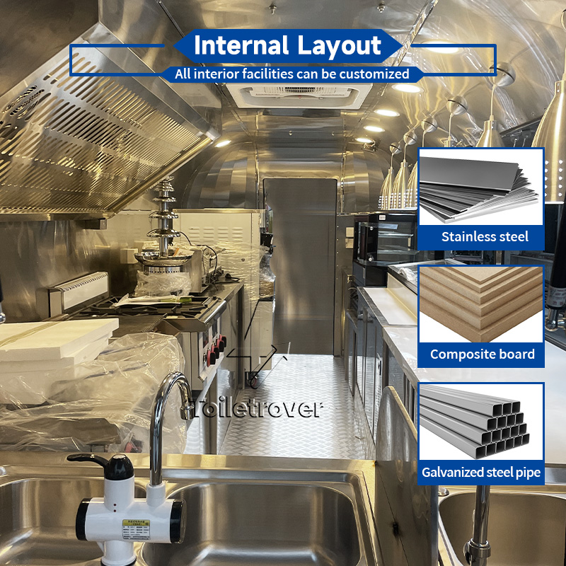 Outdoor Street Catering Traile - огляд і ціна Commercial Kitchen Units For Sale