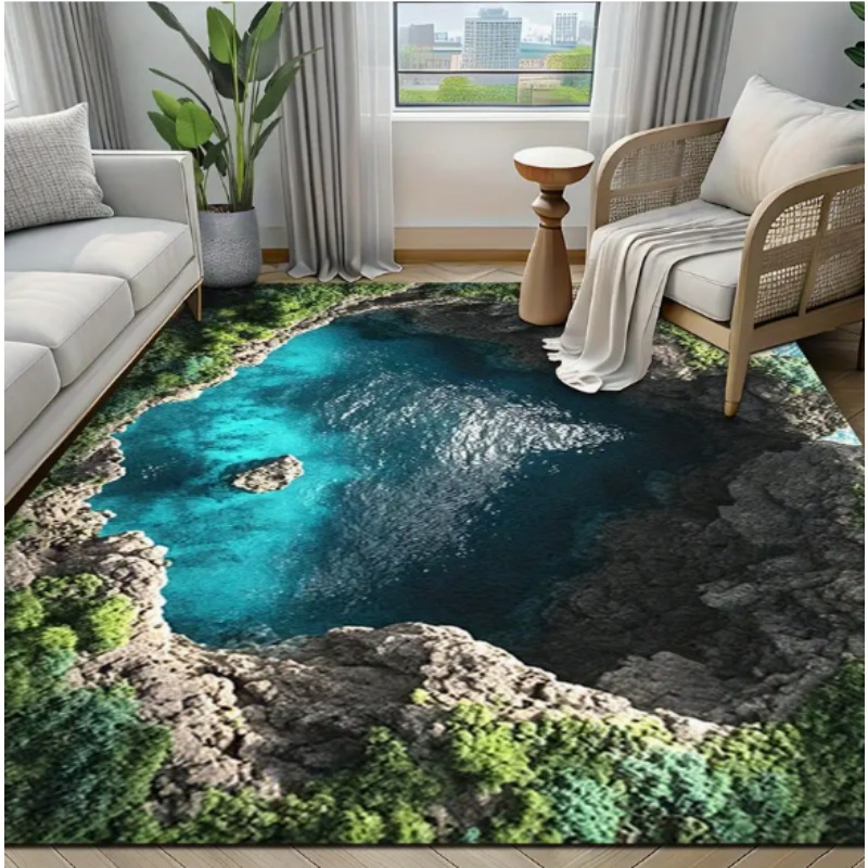 3D Visual Illusion Ocean Scene - огляд і ціна Commercial Kitchen Floor