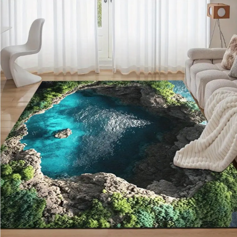 3D Visual Illusion Ocean Scene - огляд і ціна Commercial Kitchen Floor
