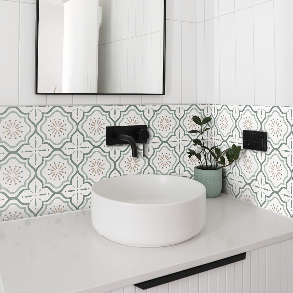 Vinyl Waterproof Tile Sticker, - огляд і ціна Commercial Kitchen Tiles