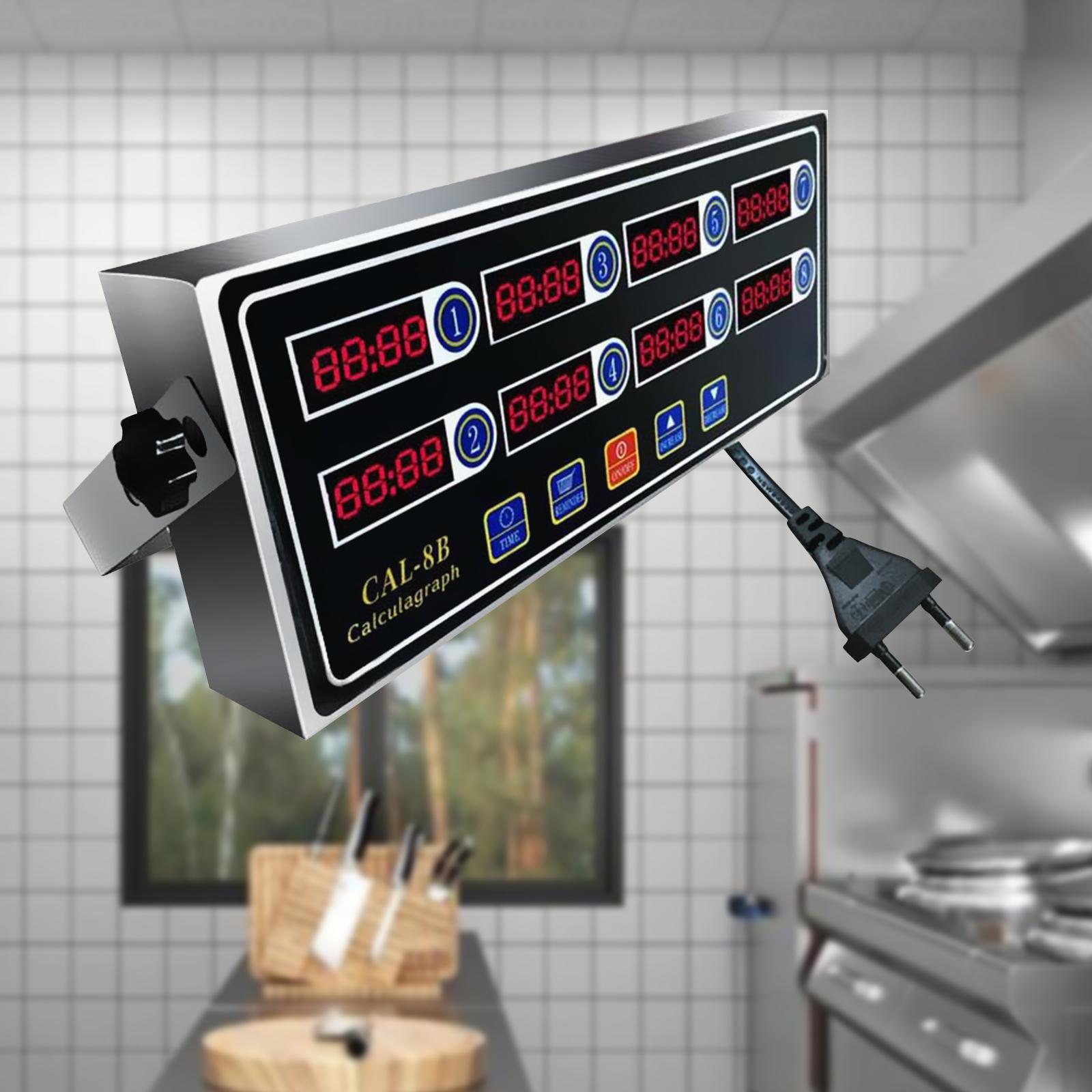 Commercial 8 Channels Digital  - огляд і ціна Commercial Kitchen Timer