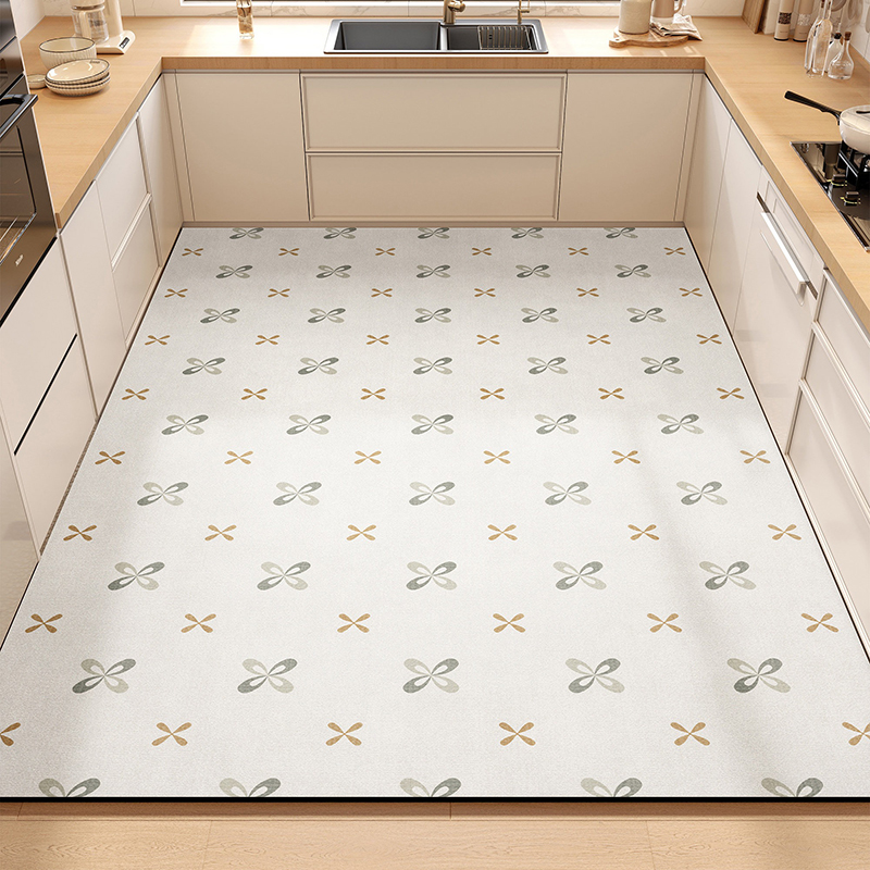 Kitchen Rug PVC Leather Waterp - огляд і ціна Commercial Kitchen Floor