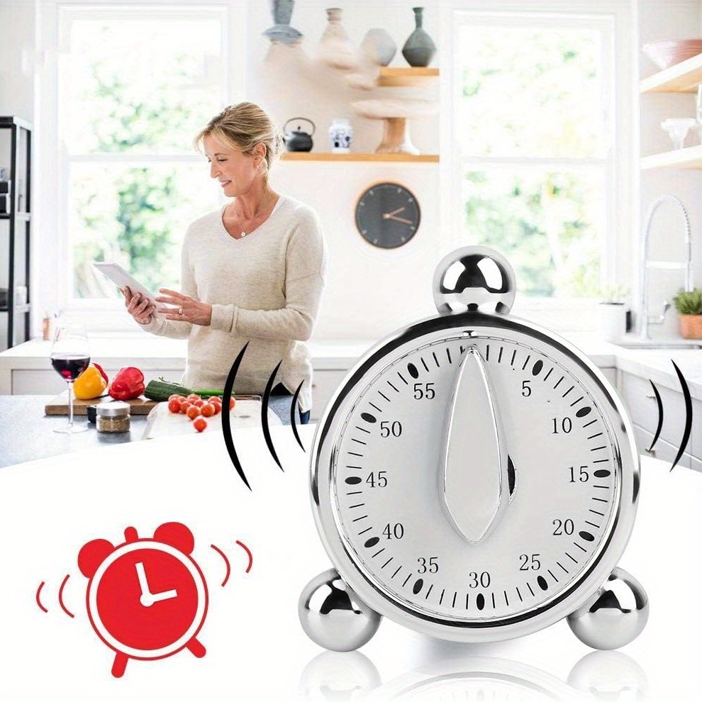 Visible Mechanical Timer, 60-M - огляд і ціна Commercial Kitchen Timer